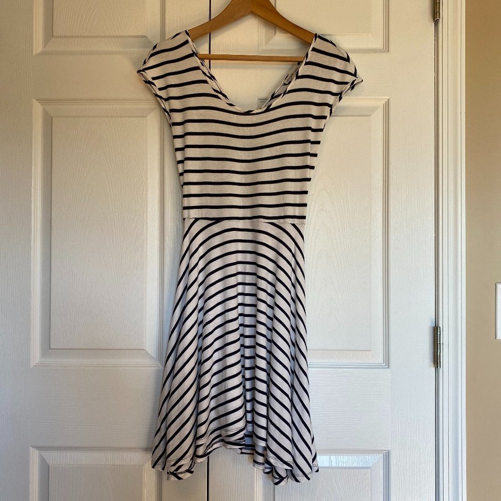 Charlotte Russe Striped Dress - Size Large